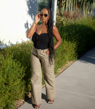 Load image into Gallery viewer, Upscale Urban Timeless Leather Pants(Washed Taupe)