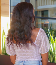 Load image into Gallery viewer, Rhythm Of Love Mesh Top(Lavender)