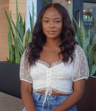 Load image into Gallery viewer, Rhythm Of Love Mesh Top(Creme)