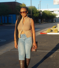 Load image into Gallery viewer, Urban Knitted Sweater Vest(Caramel)