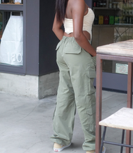 Load image into Gallery viewer, Ready To Roll Cargo Pants(Olive)