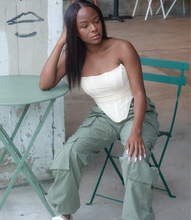 Load image into Gallery viewer, Ready To Roll Cargo Pants(Olive)