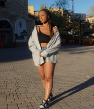 Load image into Gallery viewer, Take A Risk Cotton Striped Shirt(Black/White)