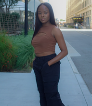 Load image into Gallery viewer, Ready To Roll Cargo Pants(Black)