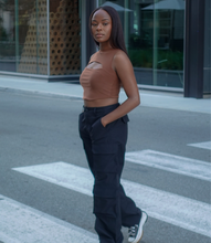 Load image into Gallery viewer, Ready To Roll Cargo Pants(Black)