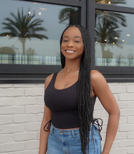 Load image into Gallery viewer, On The Move Padded Ruched top(Black)