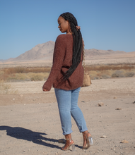 Load image into Gallery viewer, Soft touch Fuzzy Cardigan(Brown)