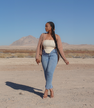 Load image into Gallery viewer, Soft touch Fuzzy Cardigan(Neutral)