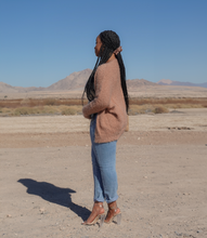 Load image into Gallery viewer, Soft touch Fuzzy Cardigan(Neutral)