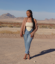 Load image into Gallery viewer, Soft touch Fuzzy Cardigan(Neutral)