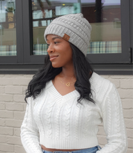 Load image into Gallery viewer, Noel Knitted Sweater(White)