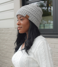 Load image into Gallery viewer, Everyday Knitted Beanie(Grey)
