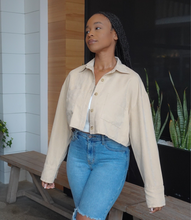 Load image into Gallery viewer, Neutral Lover Button Up Top(Khaki)