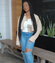 Load image into Gallery viewer, Neutral Lover Button Up Top(Khaki)