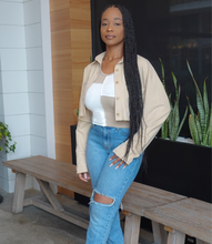 Load image into Gallery viewer, Neutral Lover Button Up Top(Khaki)