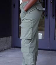 Load image into Gallery viewer, Ready To Roll Cargo Pants(Olive)