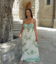 Load image into Gallery viewer, In The Jungle Floral Maxi Dress(Green/Ivory)