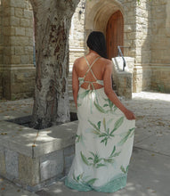 Load image into Gallery viewer, In The Jungle Floral Maxi Dress(Green/Ivory)