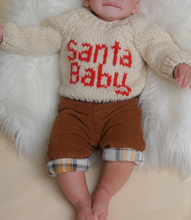 Load image into Gallery viewer, Baby Christmas Knit Sweater(Cream/Red)
