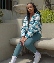 Load image into Gallery viewer, Out & About Ribbed Jumpsuit(Teal)