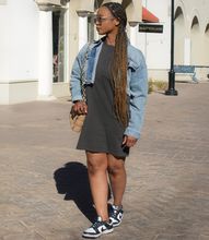 Load image into Gallery viewer, Beat The Heat T-shirt Dress(Gray)