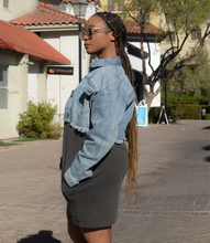 Load image into Gallery viewer, Beat The Heat T-shirt Dress(Gray)