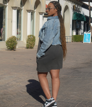 Load image into Gallery viewer, Beat The Heat T-shirt Dress(Gray)