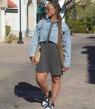 Load image into Gallery viewer, Beat The Heat T-shirt Dress(Gray)