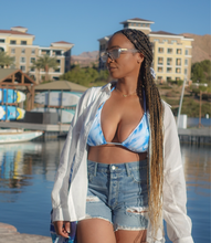 Load image into Gallery viewer, Grab & Go Button Down Top(White)