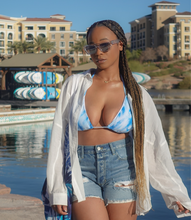 Load image into Gallery viewer, Grab & Go Button Down Top(White)