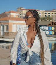 Load image into Gallery viewer, Grab & Go Button Down Top(White)