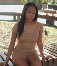 Load image into Gallery viewer, Autumn's Calling Romper(Brown)