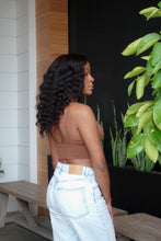 Load image into Gallery viewer, Triangle Cut Cropped Bralette(Cinnamon)