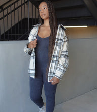 Load image into Gallery viewer, Out & About Ribbed Jumpsuit(Acid Wash Black)