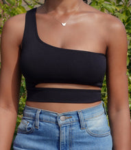 Load image into Gallery viewer, Emily Cutout Top(Black)
