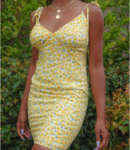 Sephora Floral Dress(Yellow)