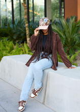 Load image into Gallery viewer, I'm Sticking With Jesus Floral Hat
