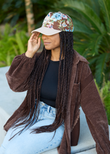 Load image into Gallery viewer, I'm Sticking With Jesus Floral Hat
