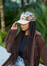 Load image into Gallery viewer, I'm Sticking With Jesus Floral Hat
