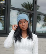 Load image into Gallery viewer, Everyday Knitted Beanie(Blue)

