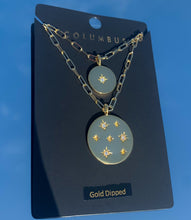 Load image into Gallery viewer, 2 Layered Star Necklace(Gold)
