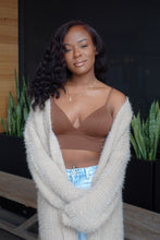 Load image into Gallery viewer, Triangle Cut Cropped Bralette(Cinnamon)

