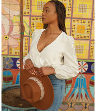 Load image into Gallery viewer, Wild West Rancher Aztec Hat(Brown)
