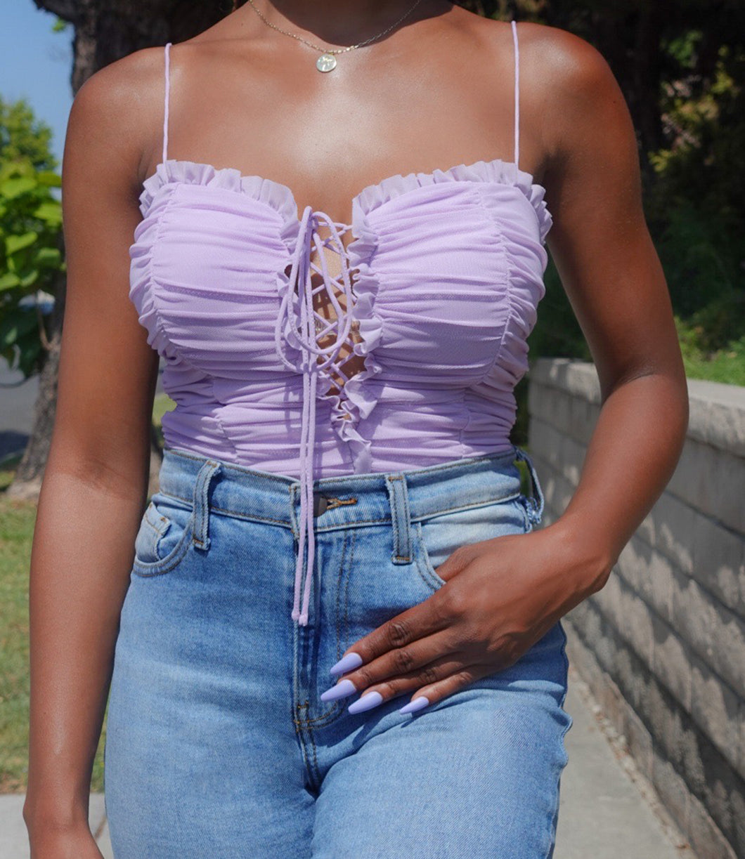 Birthday Girl Bodysuit x2(Lavender)
