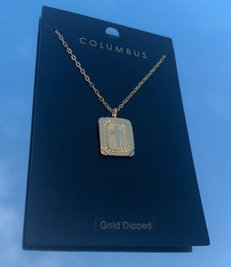 Cross Pendant Necklace(Gold)