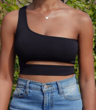 Load image into Gallery viewer, Emily Cutout Top(Black)
