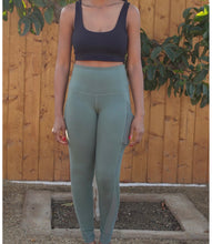 Load image into Gallery viewer, Journey Activewear Leggings(Kiwi Green)
