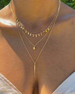 3 Layered Necklace(Gold)