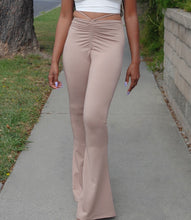 Load image into Gallery viewer, Paris Wrap Up Flare Pants(Mocha)
