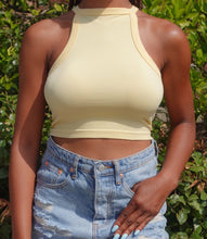 Load image into Gallery viewer, Sariah High Neck Top(Yellow)
